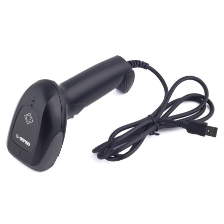 Проводной сканер штрих-кода G-SENSE IS1401 (2D, черный, без поставки, 1.5м кабель) фото