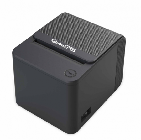Чековый принтер GlobalPOS RP336 (203 dpi, черный, термопечать, USB/Ethernet, с автоотрезчиком) фото