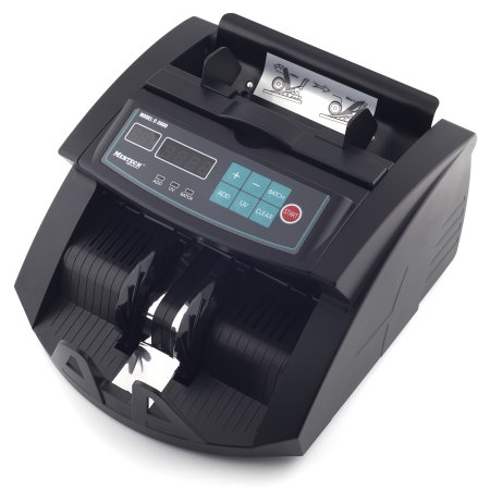 Мультивалютный счетчик банкнот MERTECH C-3000 Black фото