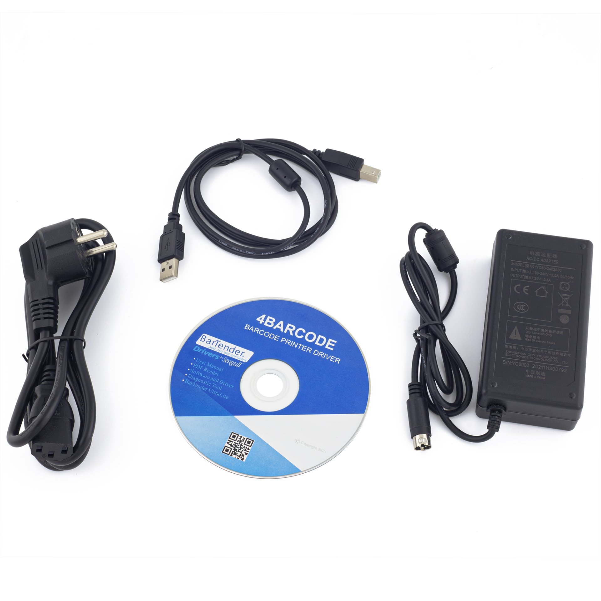 Термопринтер этикеток G-SENSE DT420B (203 dpi, USB, арт. DT420B) фото