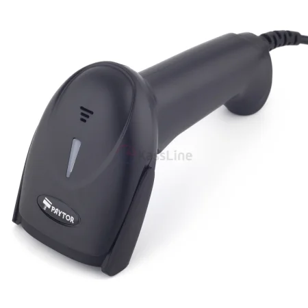 Проводной сканер штрих-кода PayTor BB-2008 Lite Б/У (2D, черный, без подставки)