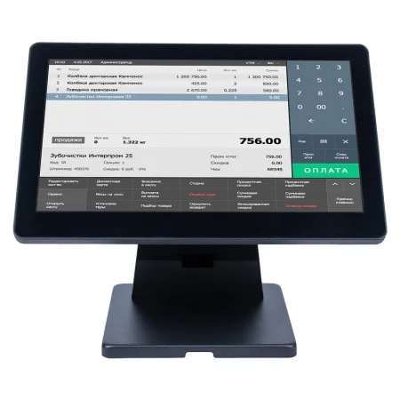 Сенсорный терминал POScenter Atlas (15.6", P-CAP, Intel Core i3-4030U, 8GB/SSD 128GB, без MSR, без ОС) фото
