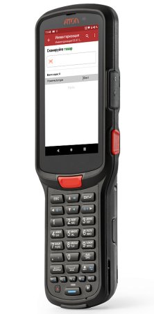 Терминал сбора данных АТОЛ Smart.Pro (полный/4.5"/Android 9/3GB/32GB/2D SE4850 дальнобойный/WIFI/BT/4G/GPS/NFC/Camera/IP67/6000mAh) фото