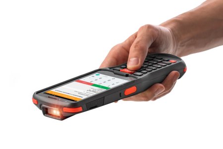 Терминал сбора данных АТОЛ Smart.Prime (расширенный/4"/Android 11 с GMS/3GB/32GB/2D SE4710/WIFI/BT/4G/GPS/NFC/Camera/IP65/5200mAh) фото