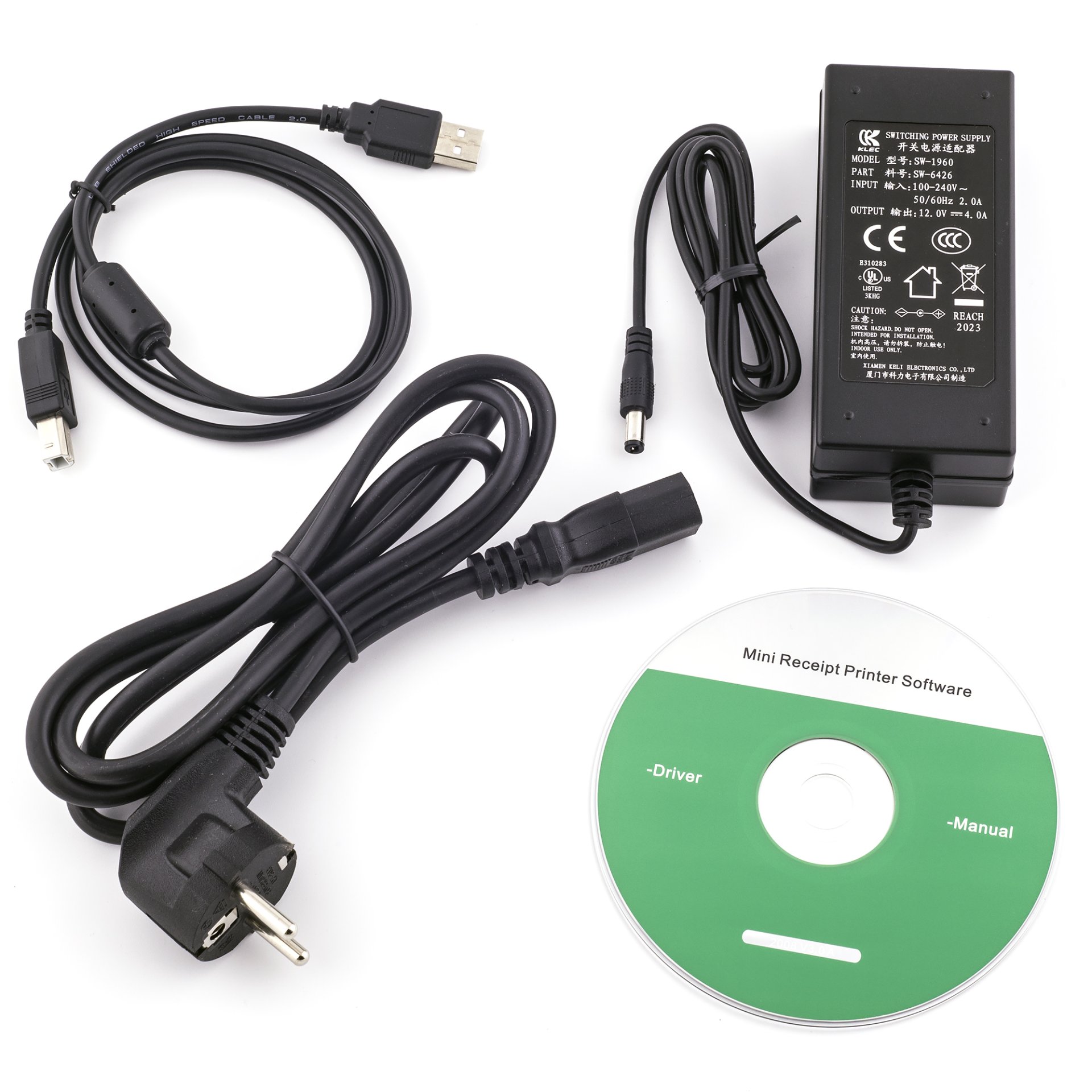 Термопринтер этикеток АТОЛ BP21 (203 dpi, USB/RS-232, арт. 33924) фото