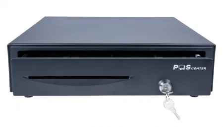 Денежный ящик PОScenter 16EM (черный, PUSH, механический) фото