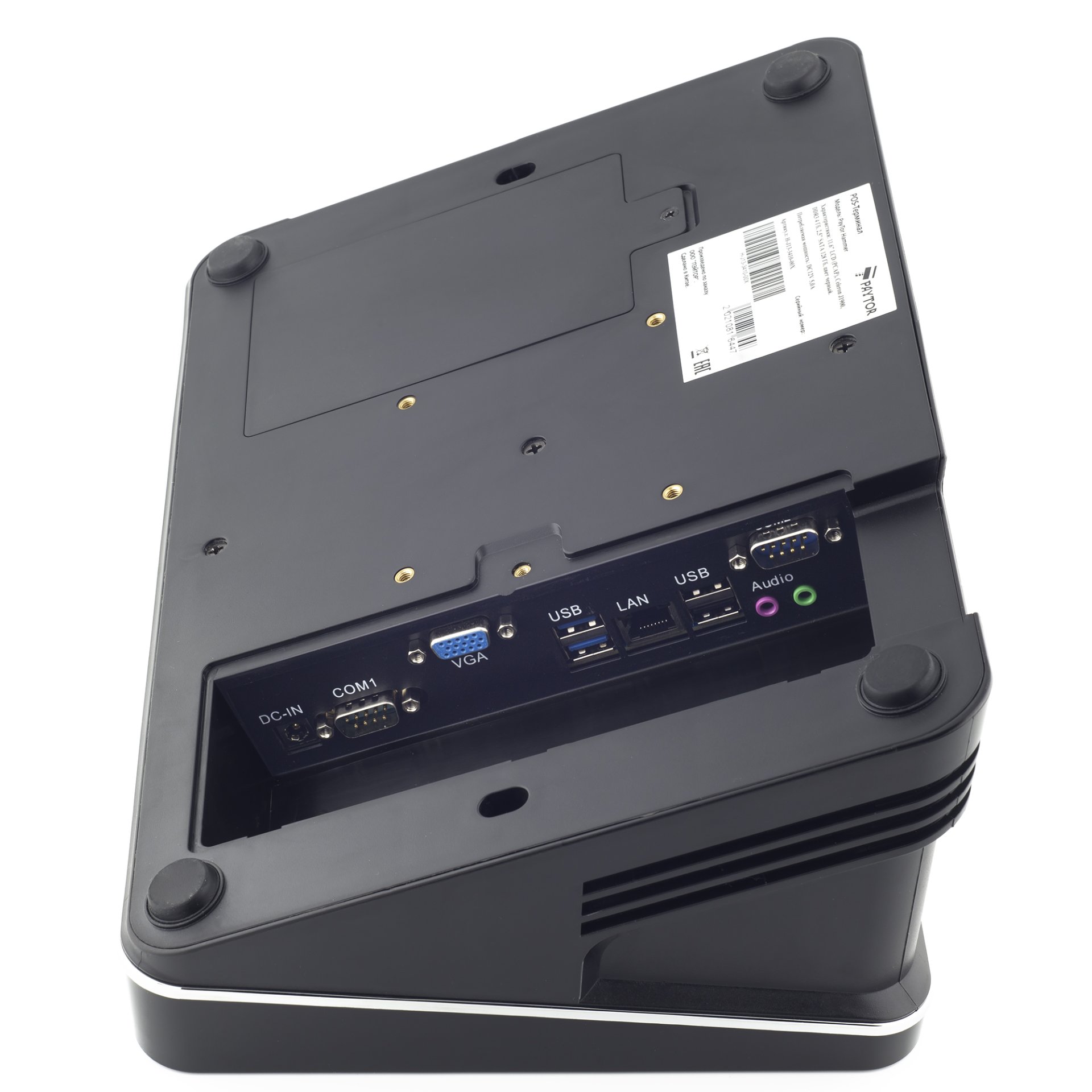 Сенсорный терминал PayTor Hammer (11.6", Intel Celeron J4125, 4GB/128GB, WIFI, без MSR, без ОС) №7