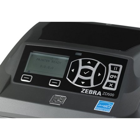 Термотрансферный принтер этикеток Zebra ZD500 (300 dpi, отрезчик, USB/RS-232/LPT/Ethernet/Bluetooth/WIFI, арт. ZD50043-T2EC00FZ) фото