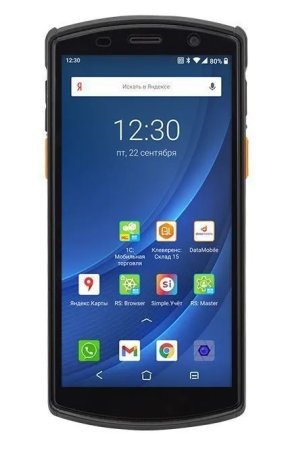 Терминал сбора данных Urovo DT50 (Android 11/SD 662/Авто держатель/Авто штекер 12V/Защитный чехол для АКБ 6000/Стилус) фото