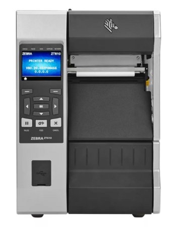 Термотрансферный принтер этикеток Zebra ZT610 (203 dpi, USB/USB Host/RS-232/Ethernet/Bluetooth/WiFi, арт. ZT61042-T0EC100Z) фото